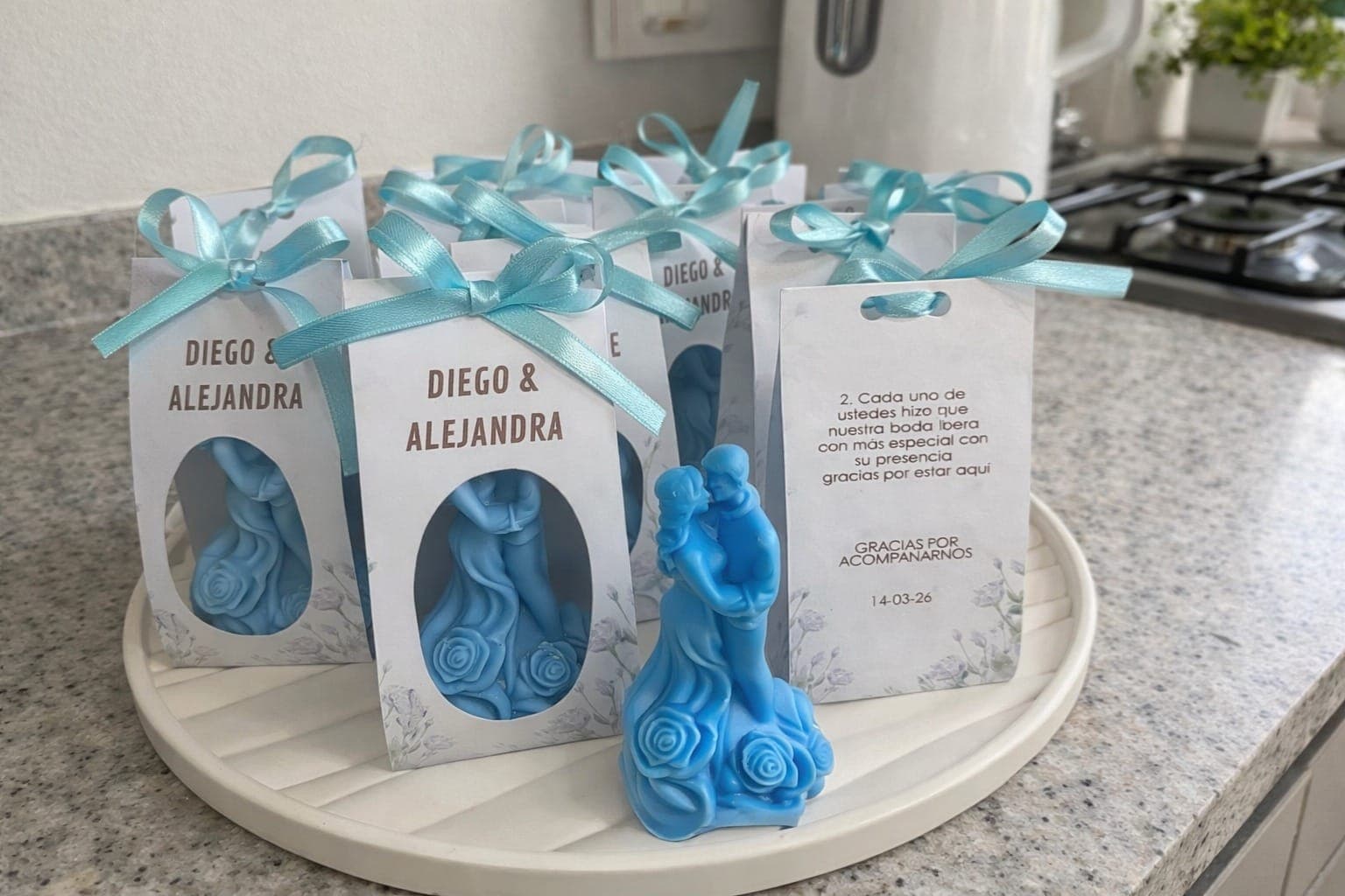 Recuerdos personalizados para boda
